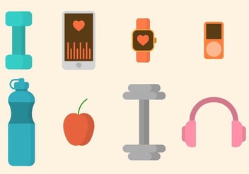 Free Dumbell Vector - vector #415573 gratis